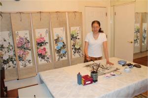 Chinese Brush Painting Workshop at Saint Louis Artist Guild